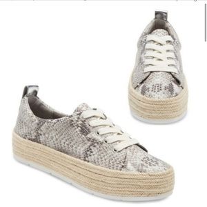 Treasure & Bond “snakeskin” sneakers. Women’s size 11.